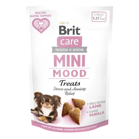 Friandises Chien-Brit Care Mini Friandise MOOD 50 g-Tunisie