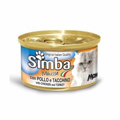 SIMBA CHAT MOUSSE POULET DINDE 85 GR