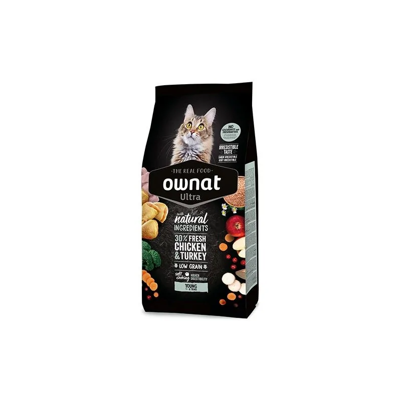 Croquettes Chat-OWNAT ULTRA YOUNG 0,4 Kg-Tunisie