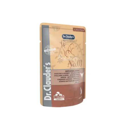 Humides Chat-POCHON CLAUDER'S VOLAILLE ET renne 100 GR-Tunisie