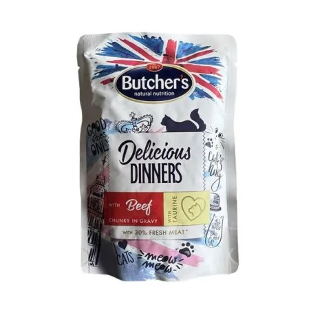 Humides Chat-POCHON BUTCHER'S BOEUF 100 GR-Tunisie