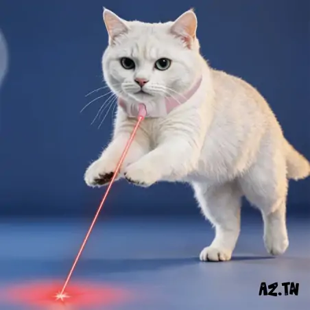 Jouets Chat-Collier Interactif pour Chat – Laser Intégré Automatique-Tunisie