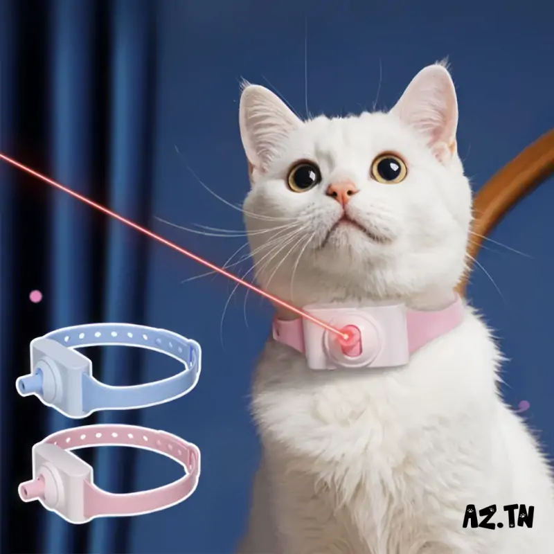 Jouets Chat-Collier Interactif pour Chat – Laser Intégré Automatique-Tunisie