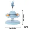 Jouets Chat-Jouet Distributeur de Friandises Rotatif pour Chat – Plateau Interactif Antistress-Tunisie