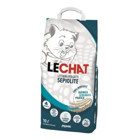 Litières Absorbante-Litière absorbante naturelle LeChat Sepiolite 10 L-Tunisie