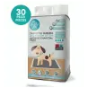Toilettage et Hygiène-Tapis Absorbants au Charbon Actif avec bandes adhésives 60*60 30 pcs-Tunisie