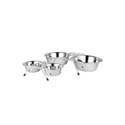 FELICAN – Support avec 2 Gamelles Inox 2,8 L