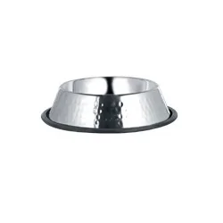 FELICAN – Gamelle Antidérapante Martelée Inox 0,9 L