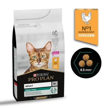 Croquettes Chat-Purina Pro Plan – Croquettes Renal Plus au Poulet pour Chat Adulte à Sensibilité Rénale – 1,5 kg-Tunisie