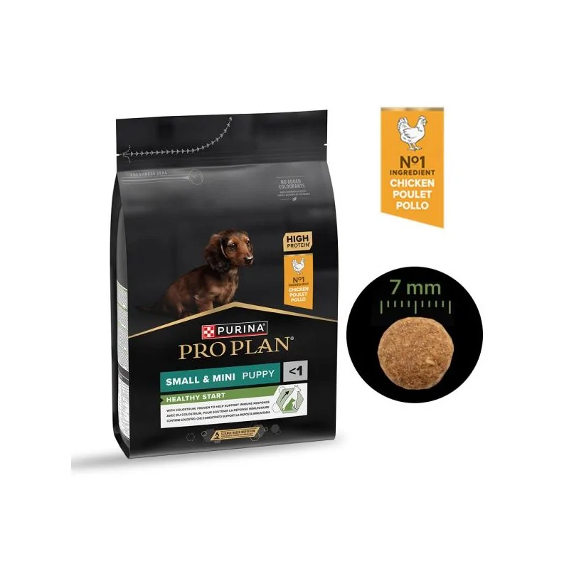 Croquette Chien-Purina Pro Plan – Croquettes Small & Mini Puppy au Poulet pour Chiot de Petite Taille – 3 kg-Tunisie
