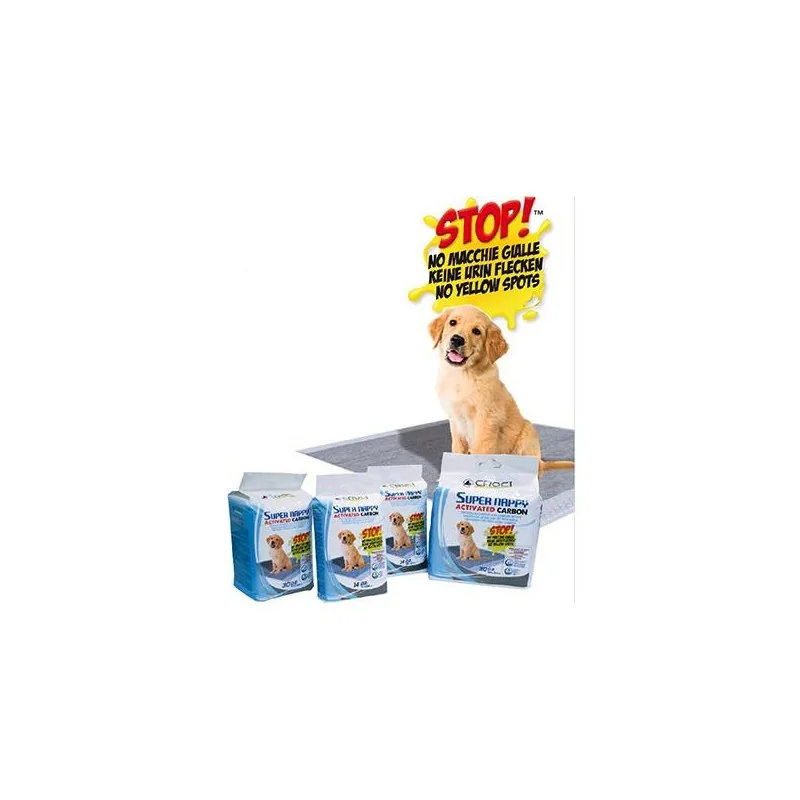 Toilettage et Hygiène-TAPIS ABSORBANT ACT.CARBON57x54 14P-Tunisie