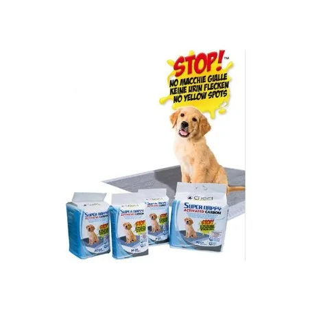 Toilettage et Hygiène-TAPIS ABSORBANT ACT.CARBON57x54 14P-Tunisie