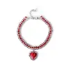 Collier Chat-Collier Diamant pour Chat – Pendentif Cœur Cristal 3 NucléoDiamond-Tunisie