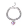 Collier Chat-Collier Diamant pour Chat – Pendentif Cœur Cristal 3 NucléoDiamond-Tunisie