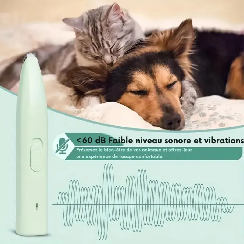 Brosse pour chien-Tondeuse de Précision pour Pattes et Museau-Tunisie