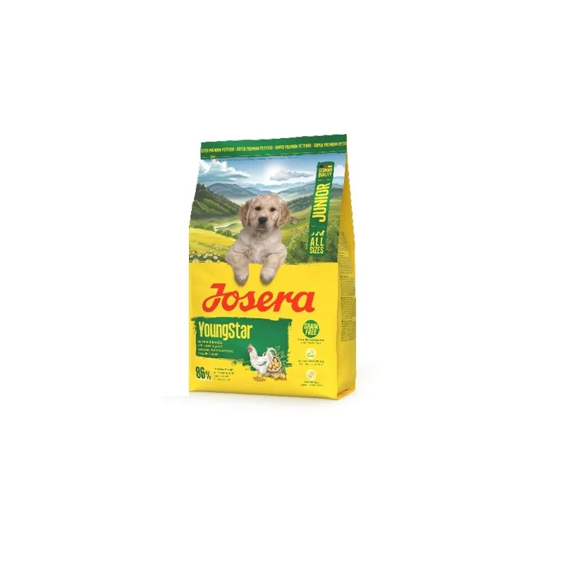 Croquette Chien-Josera Croquettes Young Star Junior Sans Céréales pour Chien Junior 3 kg-Tunisie