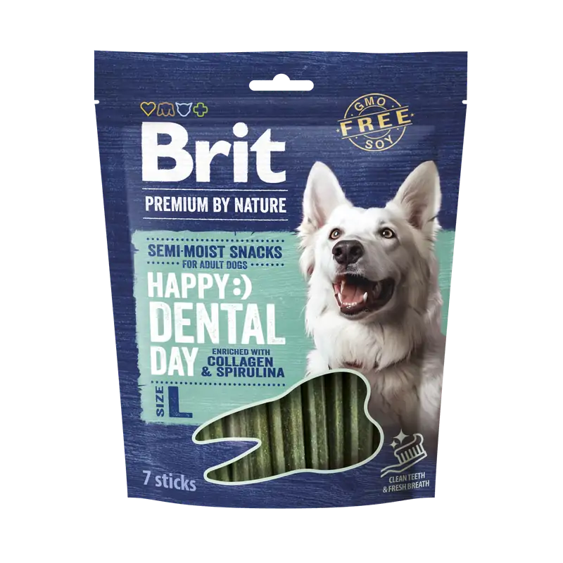 Friandises Chien-Brit Premium By Nature Stick Dental L, 7 pièces 250gr-Tunisie