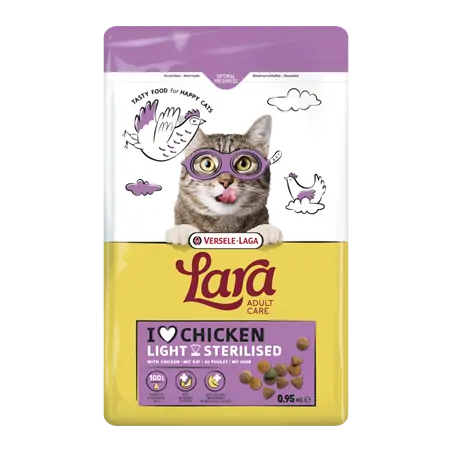 Croquettes Chat-Lara ADULT STERILIZED 1.9KG-Tunisie