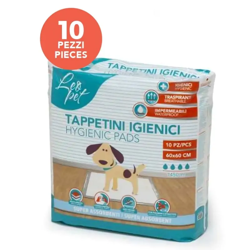 Toilettage et Hygiène-Tapis Absorbants avec bandes adhésives 60*60 10 pcs-Tunisie