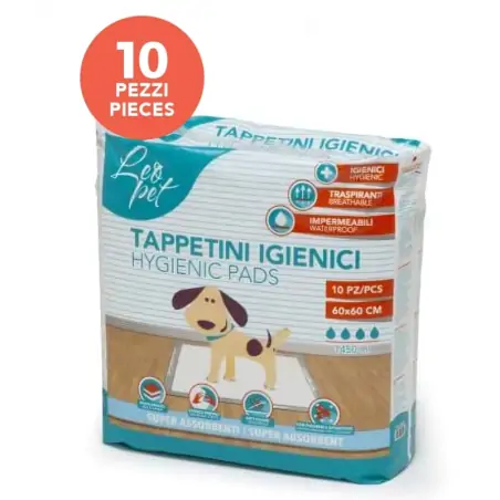 Toilettage et Hygiène-Tapis Absorbants avec bandes adhésives 60*60 10 pcs-Tunisie