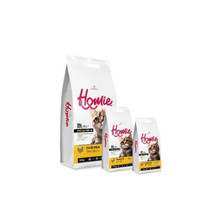 Croquettes Chat-Homie Super Premium Low Grain Kitten and Mother Poulet 2.75kg-Tunisie