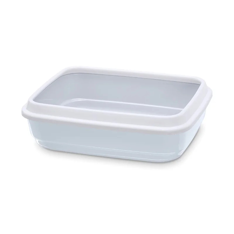 Bac à Litières-Bac à litière Jerry Bleu Clair 50x40x H14.5cm-Tunisie