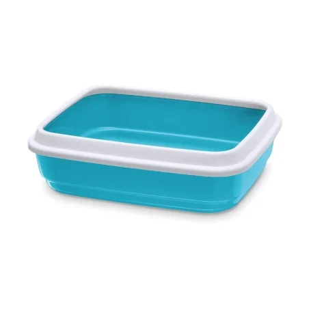 Bac à Litières-Bac à litière Jerry Turquoise 50x40x H14.5cm-Tunisie