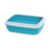 Bac à Litières-Bac à litière Jerry Turquoise 50x40x H14.5cm-Tunisie