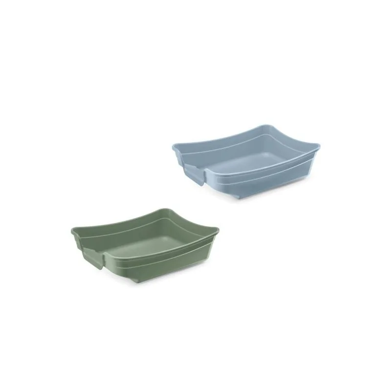 Bac à Litières-IMAC – Bac à Litière Polly Mixed pour Chat – 35 × 25 × 10 cm-Tunisie
