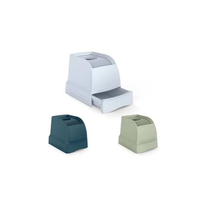 Maison de Toilettes-IMAC – Maison de Toilette Frida Mixed pour Chat – 56 × 40 × 43,5 cm-Tunisie