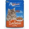 Humides Chat-Alphapet – Pochon Salmon pour Chat Adulte – Saumon – 85 g-Tunisie