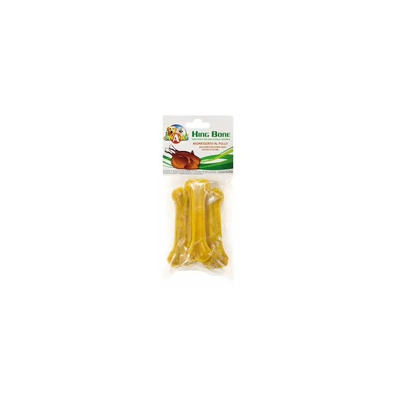 Friandises Chien-KING BONE CHICKEN 13 cm 60 g 3 PCS-Tunisie