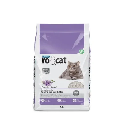 Litières Agglomérantes-RoCat Lavender 5L-Tunisie