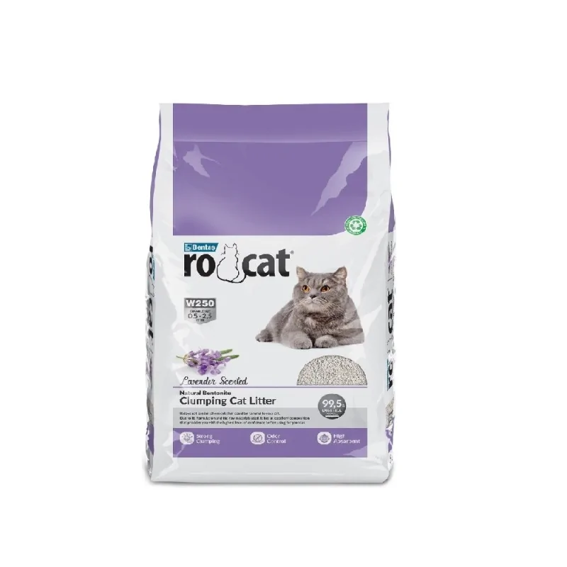Litières Agglomérantes-RoCat Lavender 10L-Tunisie