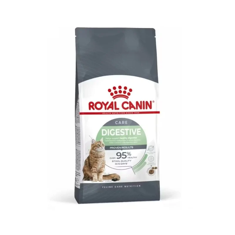 Croquettes Chat-ROYAL CANIN Digestive Care pour Chat Adulte Sensible 2KG-Tunisie