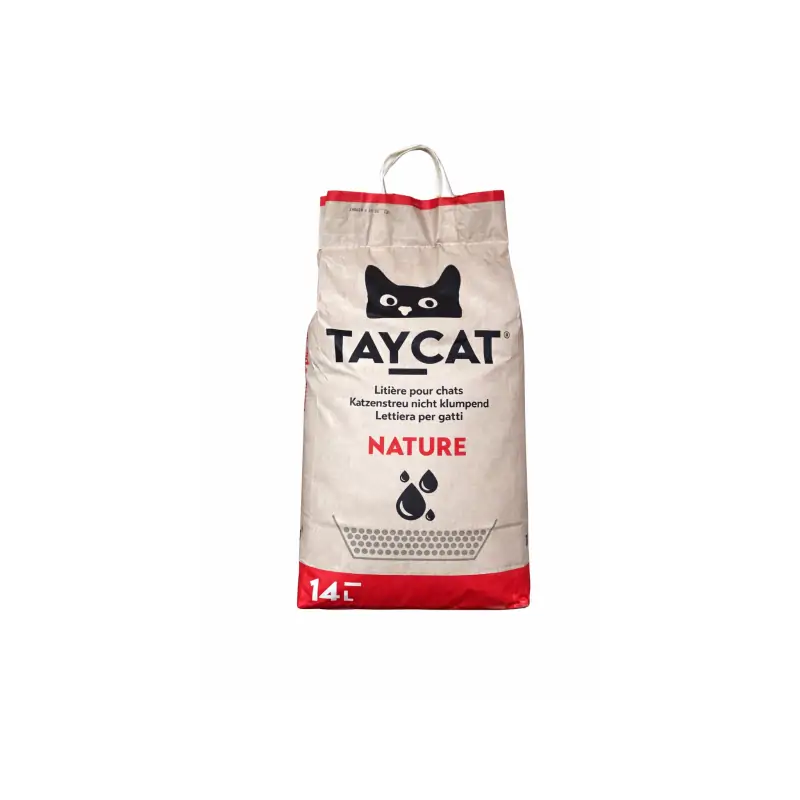 Litières Absorbante-TAYCAT ABSORBANTE NATURELLE 14L-Tunisie