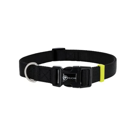 Collier Chien-FELICAN Premium collier chien UNI Noir 2,5 CM-Tunisie