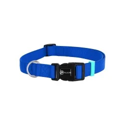Felican Collier chien UNI Bleu 2.5cm