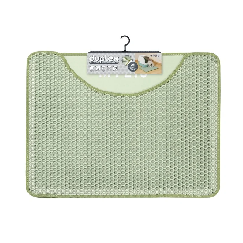 Maison de Toilettes-Tapis capture litière Duplex - Horizontal Vert clair-Tunisie