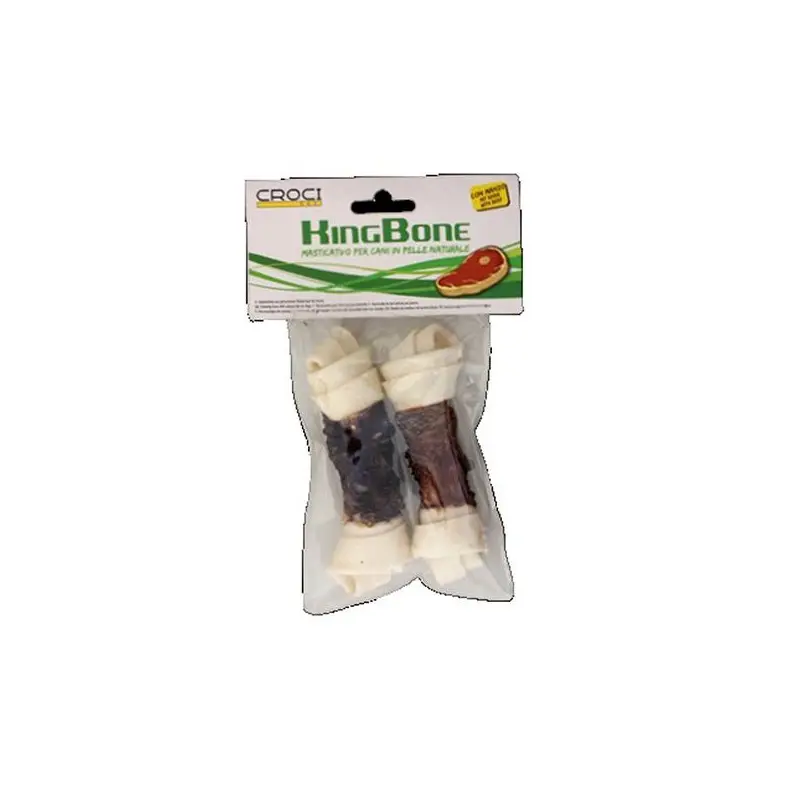 Friandises Chien-KING BONE WITH BEEF 11cm 2PCS-Tunisie