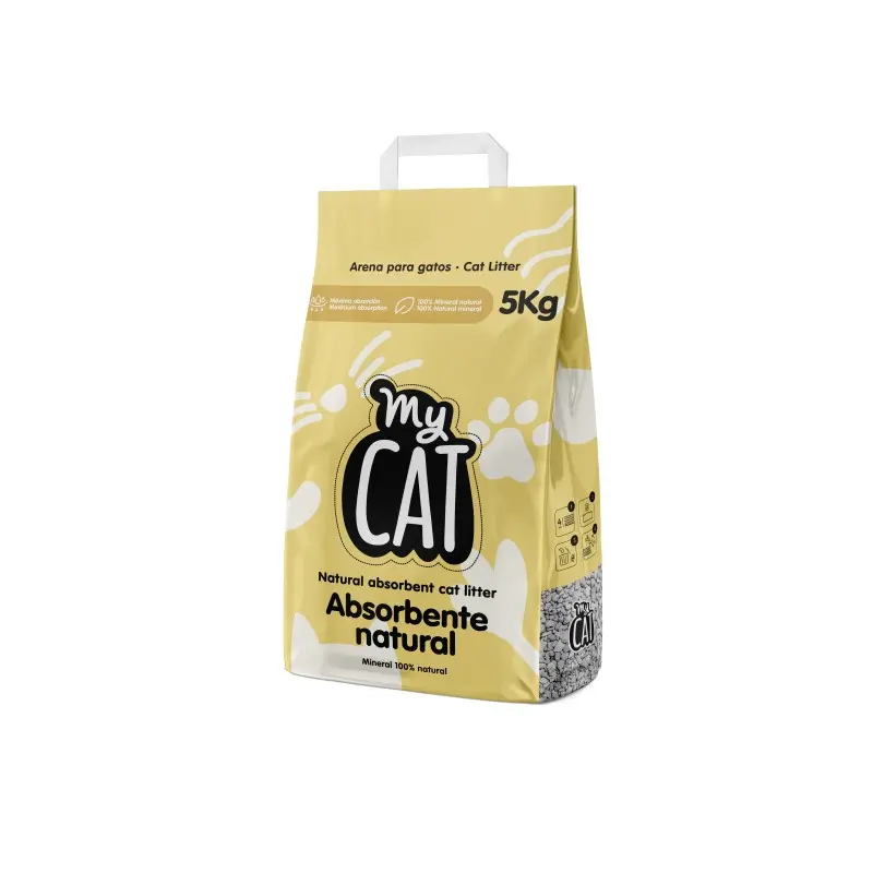 Litières Absorbante-MyCAT Absorbant Naturel 5 kg-Tunisie