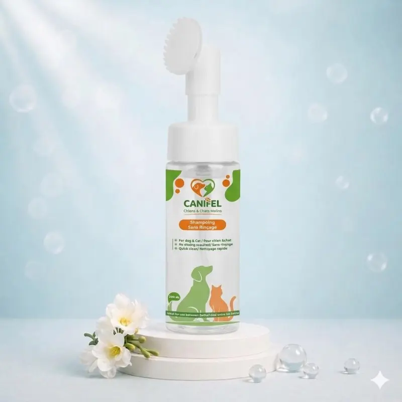 Toilettage et Hygiène-CANIFEL Shampoing sans rinçage 200 ML-Tunisie