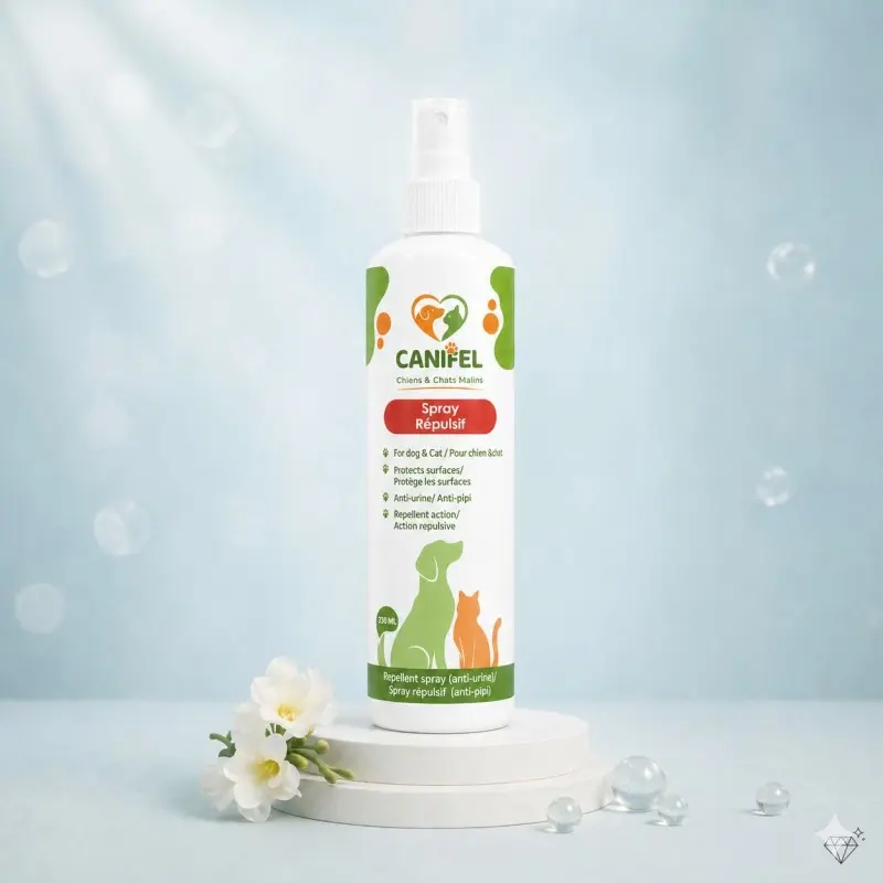Toilettage et Hygiène-CANIFEL Spray Répulsif chats et chiens 250 ML-Tunisie