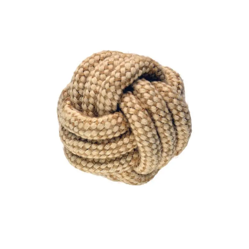 Jouets Chat-Balle avec corde naturelle 7cm-Tunisie