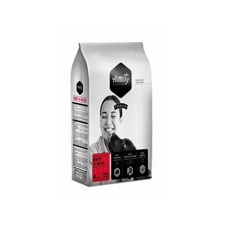 Croquette Chien-AMITY PREMIUM CHIEN BOEUF & RIZ 4kg-Tunisie