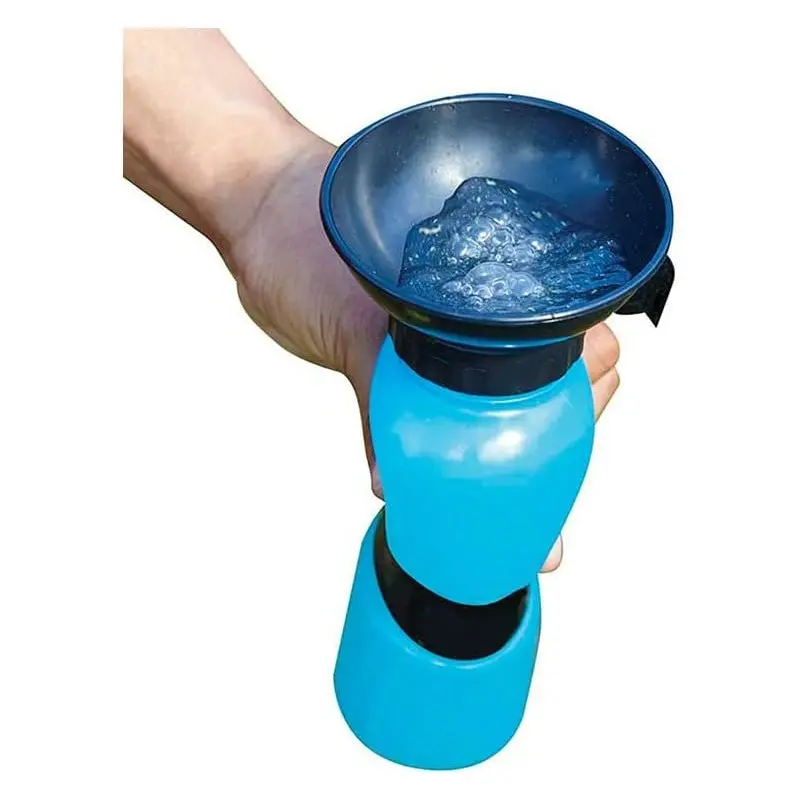 Gamelles et Distributeurs-Gourde avec Bol intégré pour chien 500 ml-Tunisie