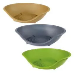 COUCHETTE CHIEN ET CHAT 66X53,5X16,6 MIXED COLORS PET LINE