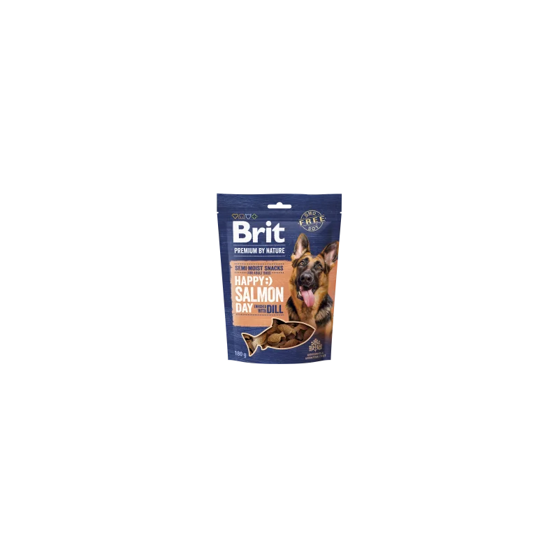 Friandises Chien-Brit Premium By Nature friandises tendres au Saumon et à l'Aneth 180g-Tunisie