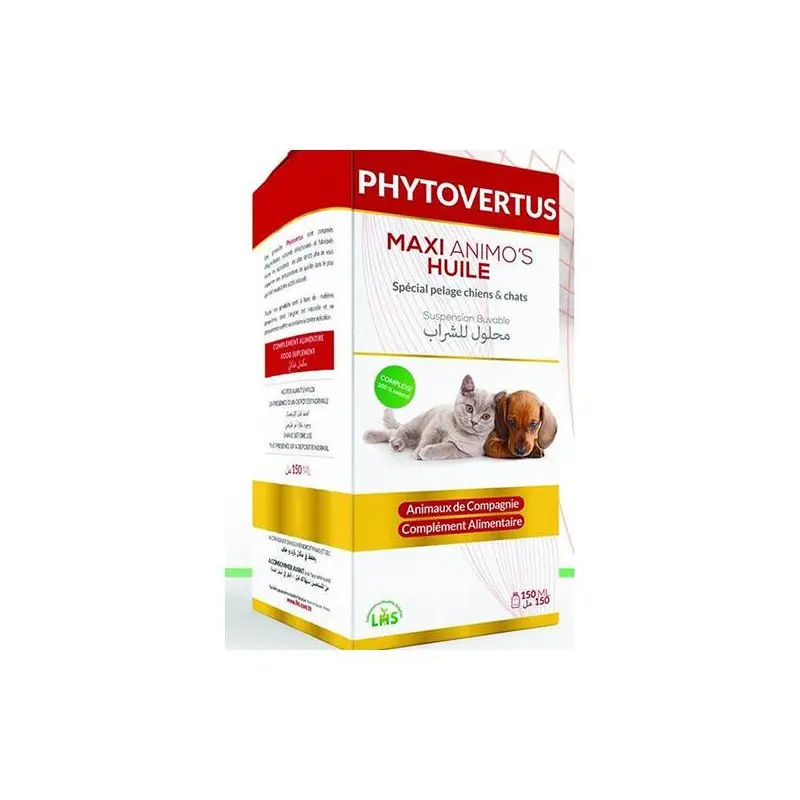 Compléments Alimentaires-SPECIAL PELAGE CHIEN ET CHAT 150 ML-Tunisie