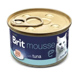 Mousse pour Chat Brit Premium au Thon 85g